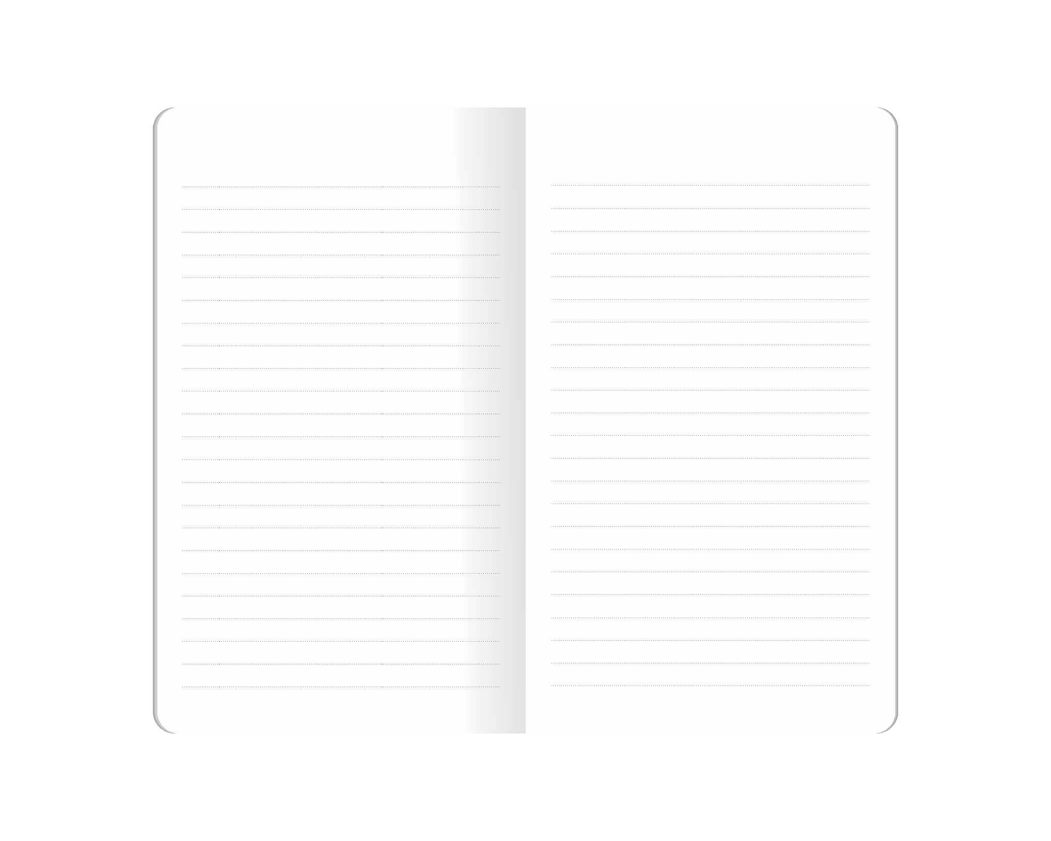 11x17 Ruled White