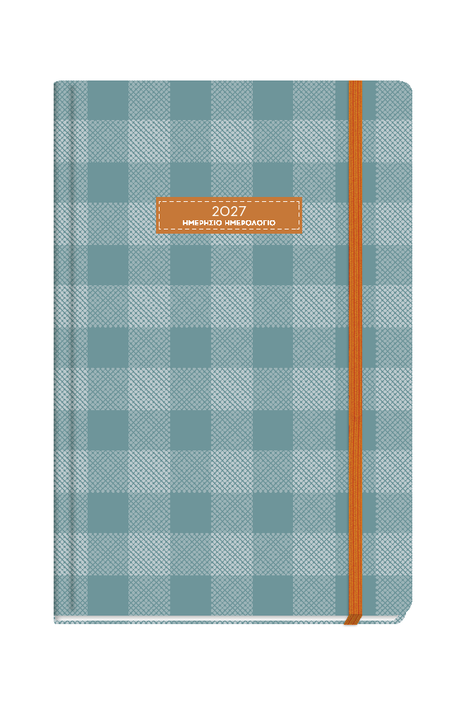 Plaid Daily Diary Medium