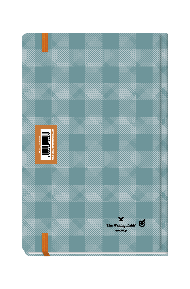 Plaid Daily Diary Medium