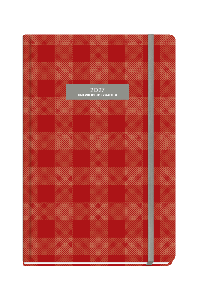 Plaid Daily Diary Medium