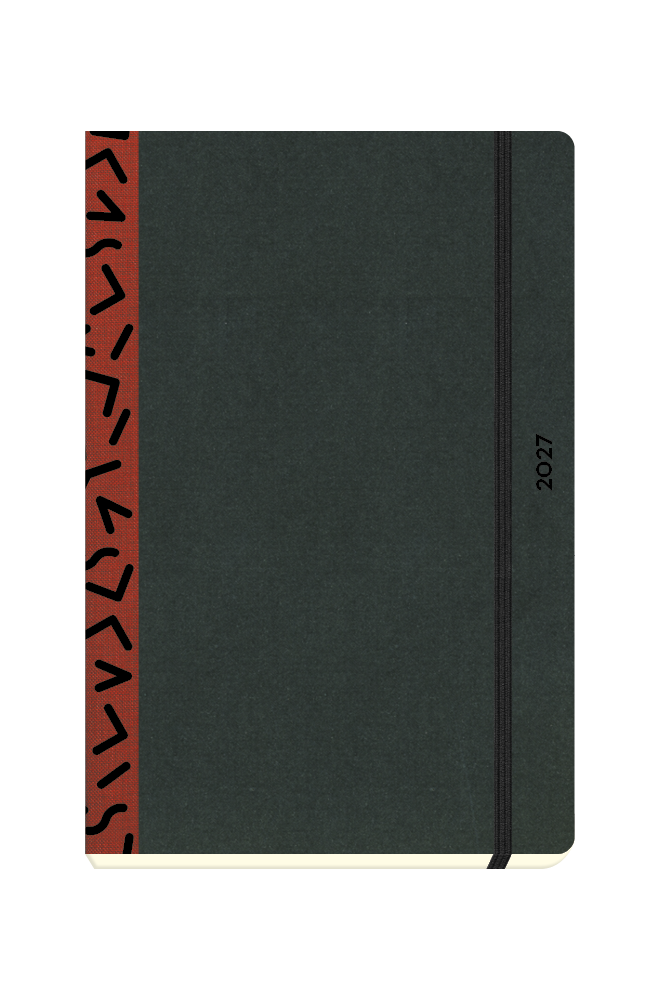 Red Spine Black Angles